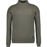 N.Z.A. Herren Pullover grün unifarben von N.Z.A.