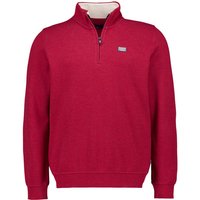 N.Z.A. Herren Pullover rot unifarben von N.Z.A.