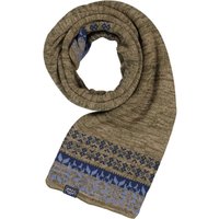 N.Z.A. Herren Schal grün Baumwolle & Mix gemustert von N.Z.A.