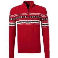 N.Z.A. Herren Troyer rot Wolle Norweger von N.Z.A.
