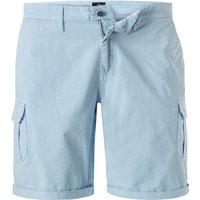 N.Z.A. Herren Cargoshorts blau Baumwolle von N.Z.A.