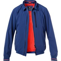 N.Z.A. Herren Jacke blau Mikrofaser unifarben von N.Z.A.