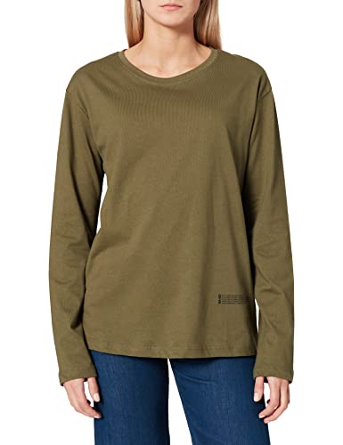 NA-KD Damen Good Will Printed T-Shirt Hemd, dunkelgrün, S NA-KD Damen Good Will Printed T-Shirt Hemd, dunkelgrün, S von NA-KD