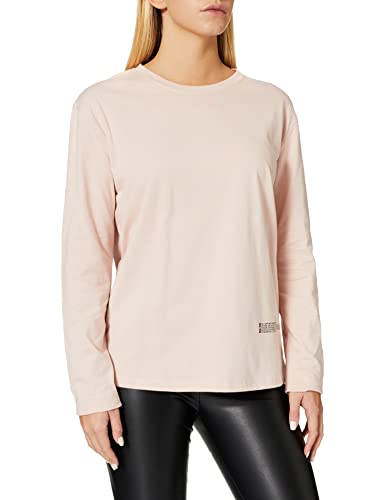 NA-KD Damen Good Will Printed T-Shirt Hemd, rosa-Dusty pink, 3XL von NA-KD