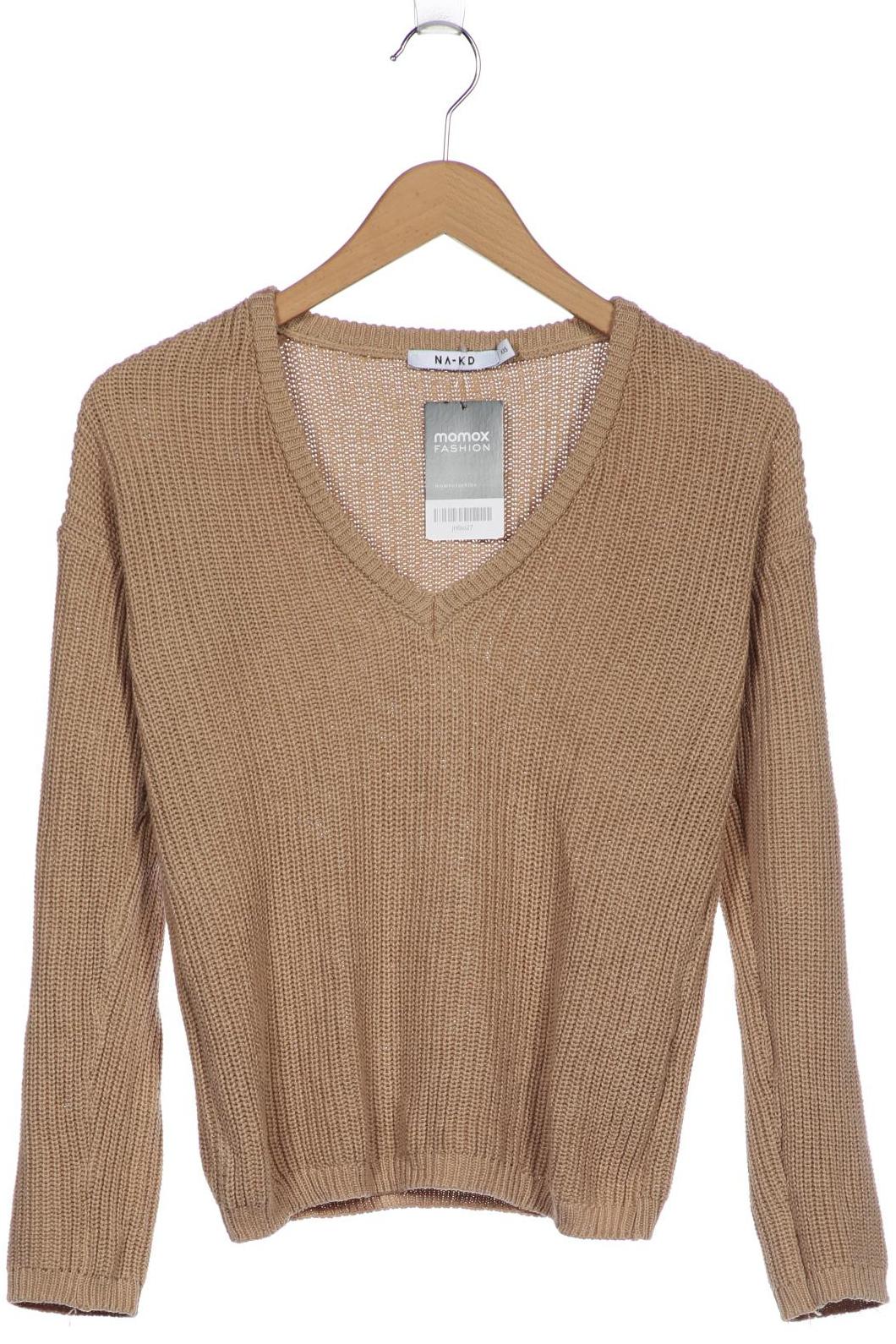 NA-KD Damen Pullover, beige von NA-KD