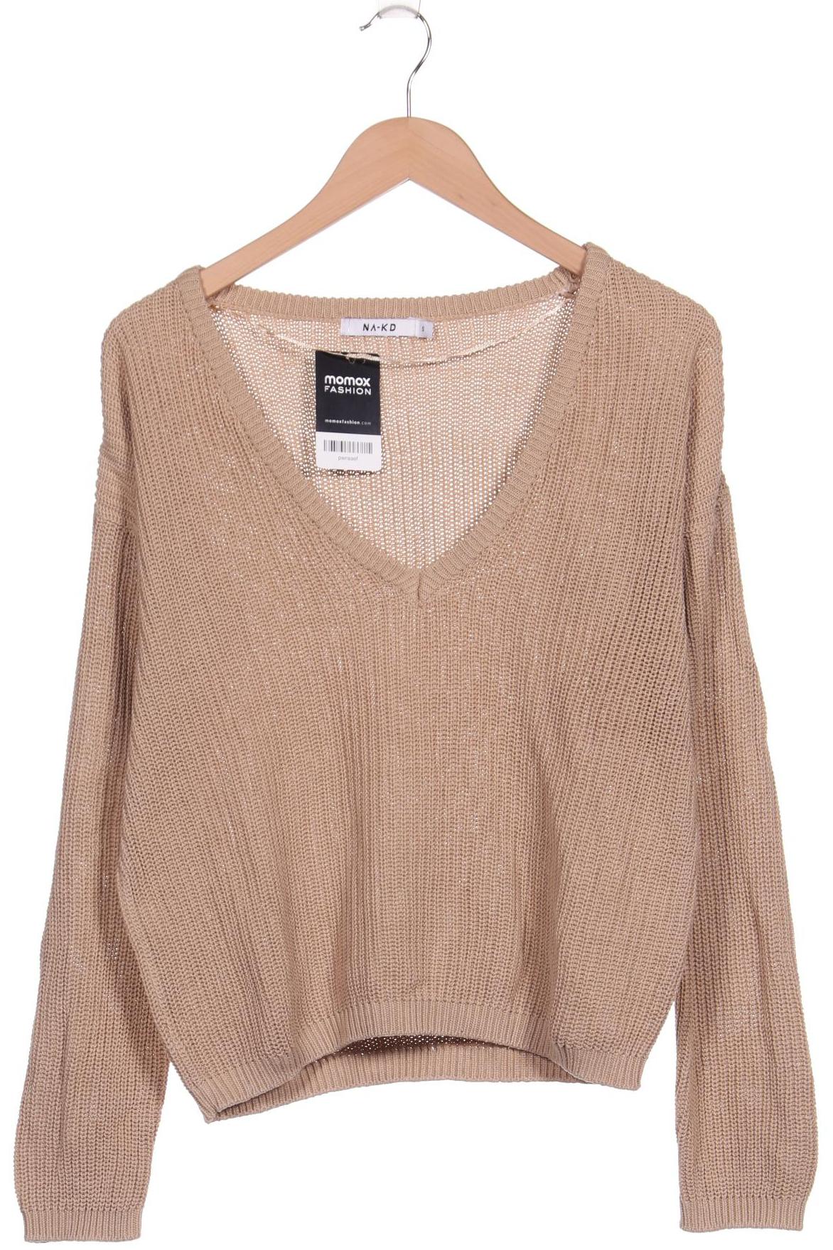 NA-KD Damen Pullover, beige von NA-KD