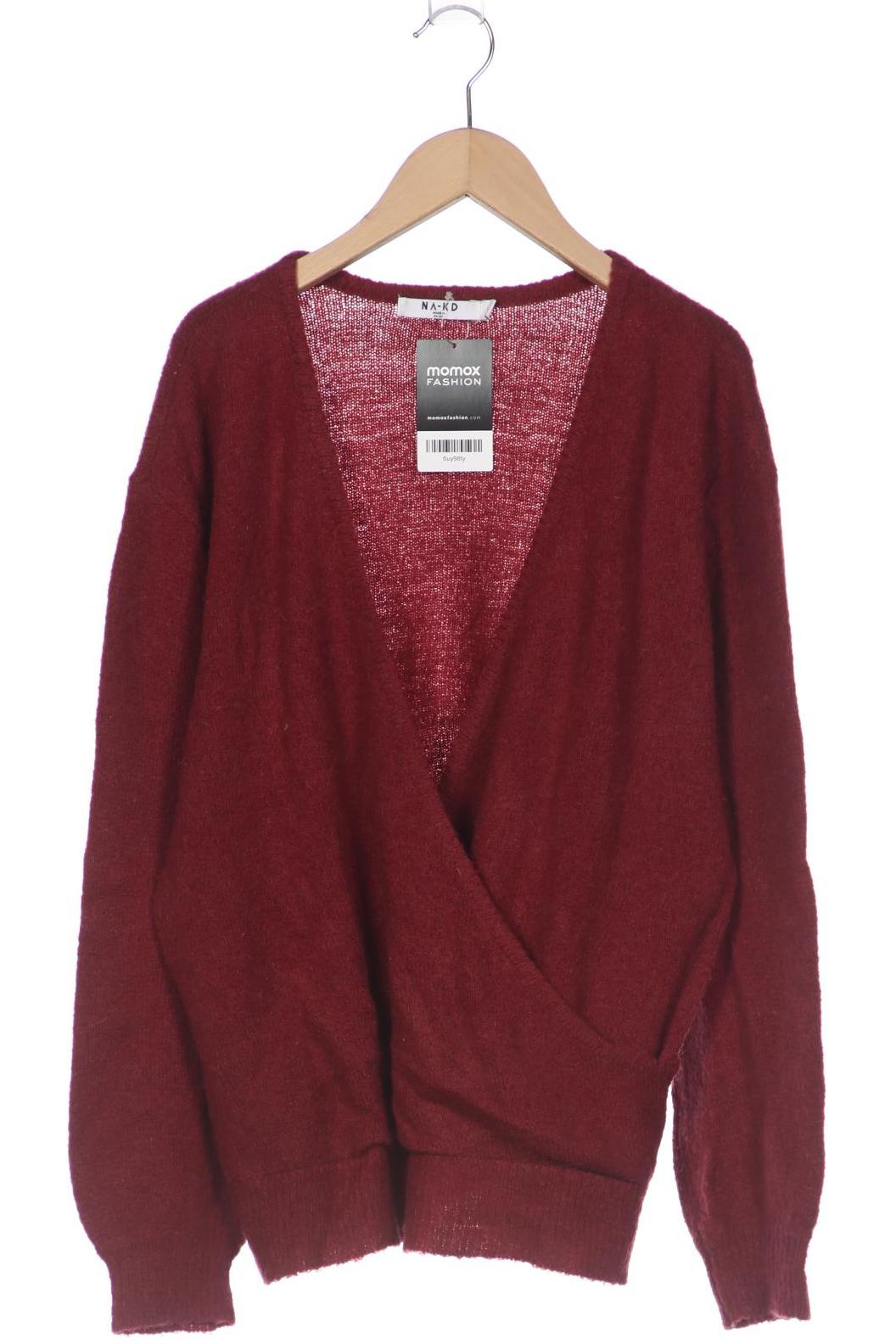 NA-KD Damen Pullover, bordeaux von NA-KD