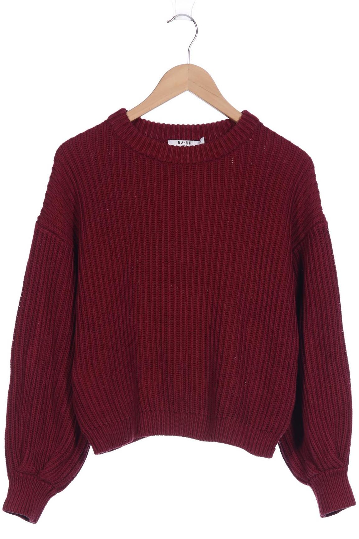 NA-KD Damen Pullover, bordeaux von NA-KD