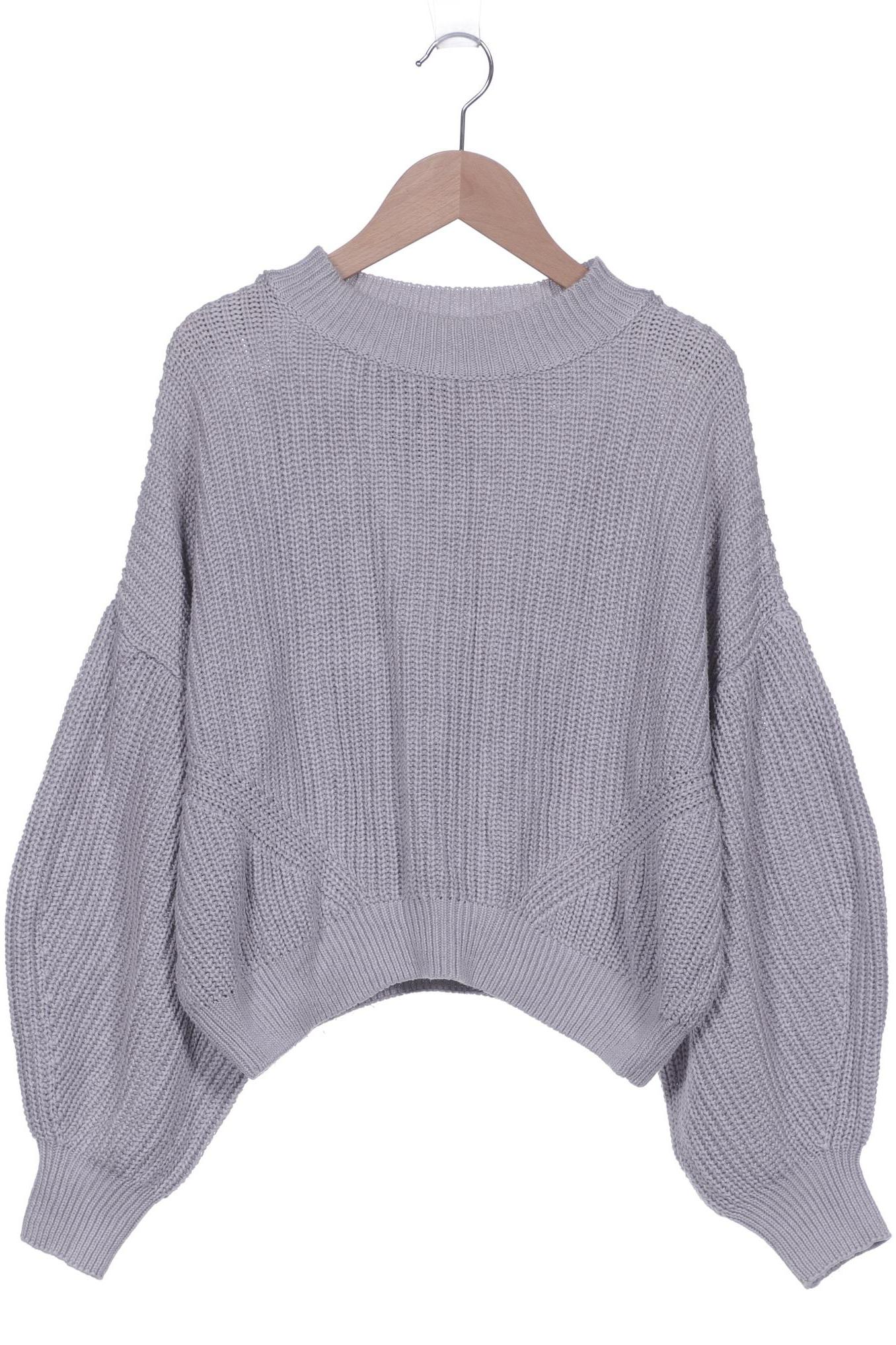 NA-KD Damen Pullover, grau von NA-KD