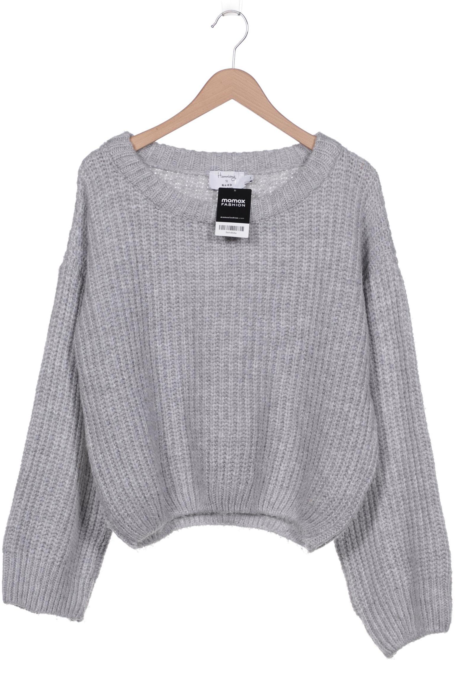 NA-KD Damen Pullover, grau von NA-KD