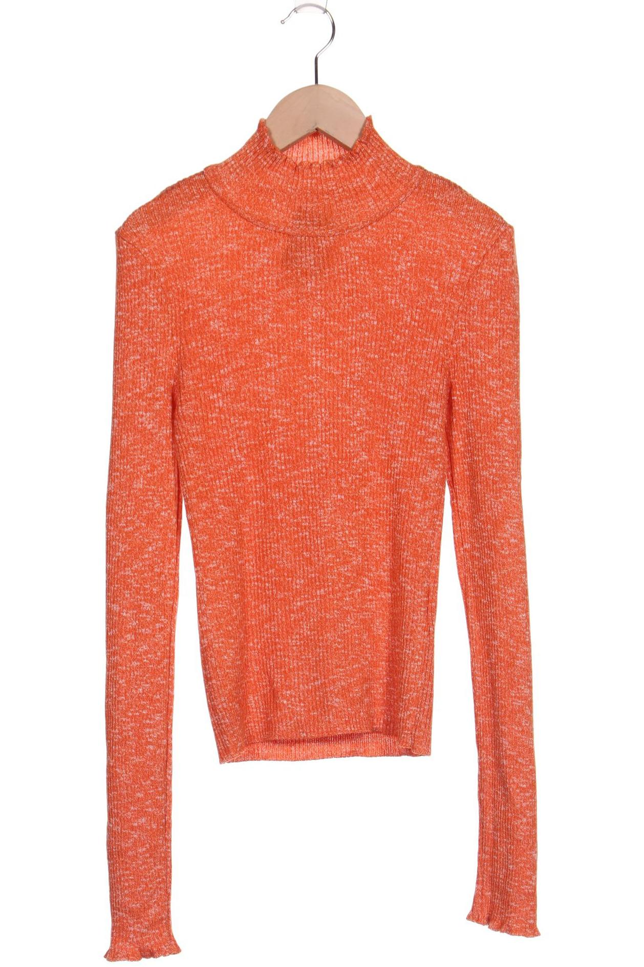 Na-Kd Damen Pullover, orange, Gr. 36 von NA-KD