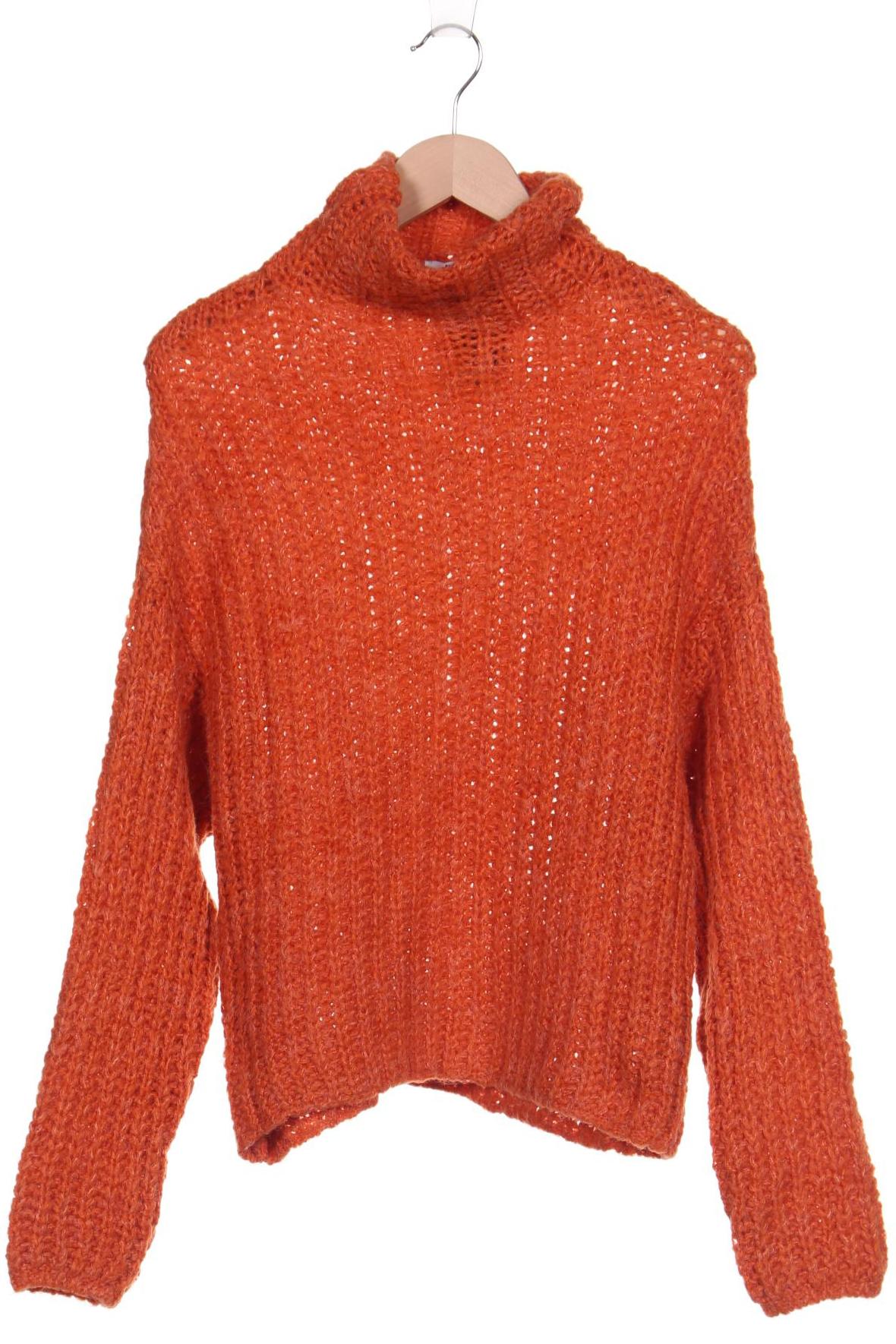 Na-Kd Damen Pullover, orange, Gr. 36 von NA-KD