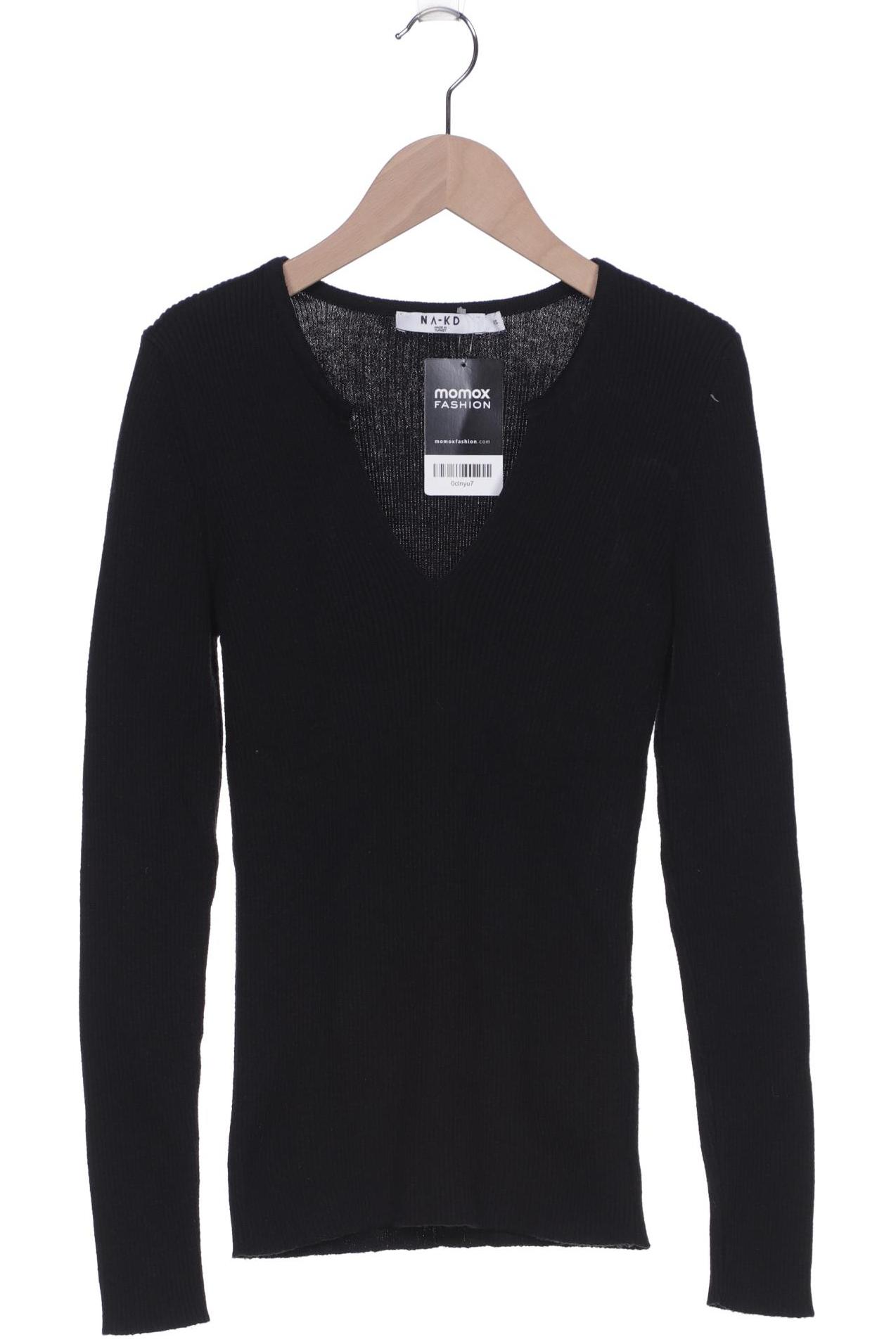 NA-KD Damen Pullover, schwarz von NA-KD