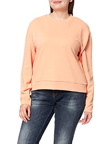 NA-KD Damen Rounded Sleeve Sweater Sweatshirt, pfirsich, 2XL von NA-KD