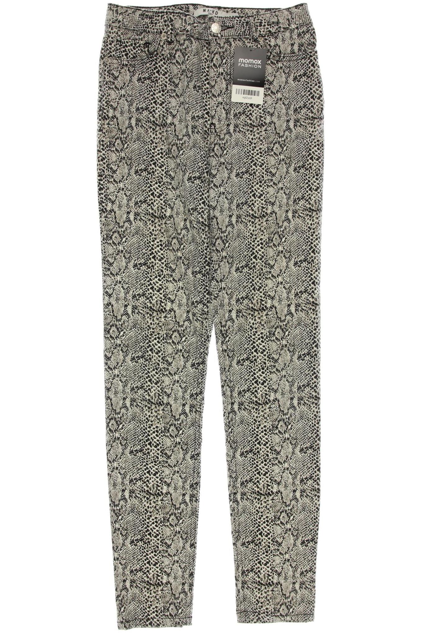 NA-KD Damen Stoffhose, grau von NA-KD