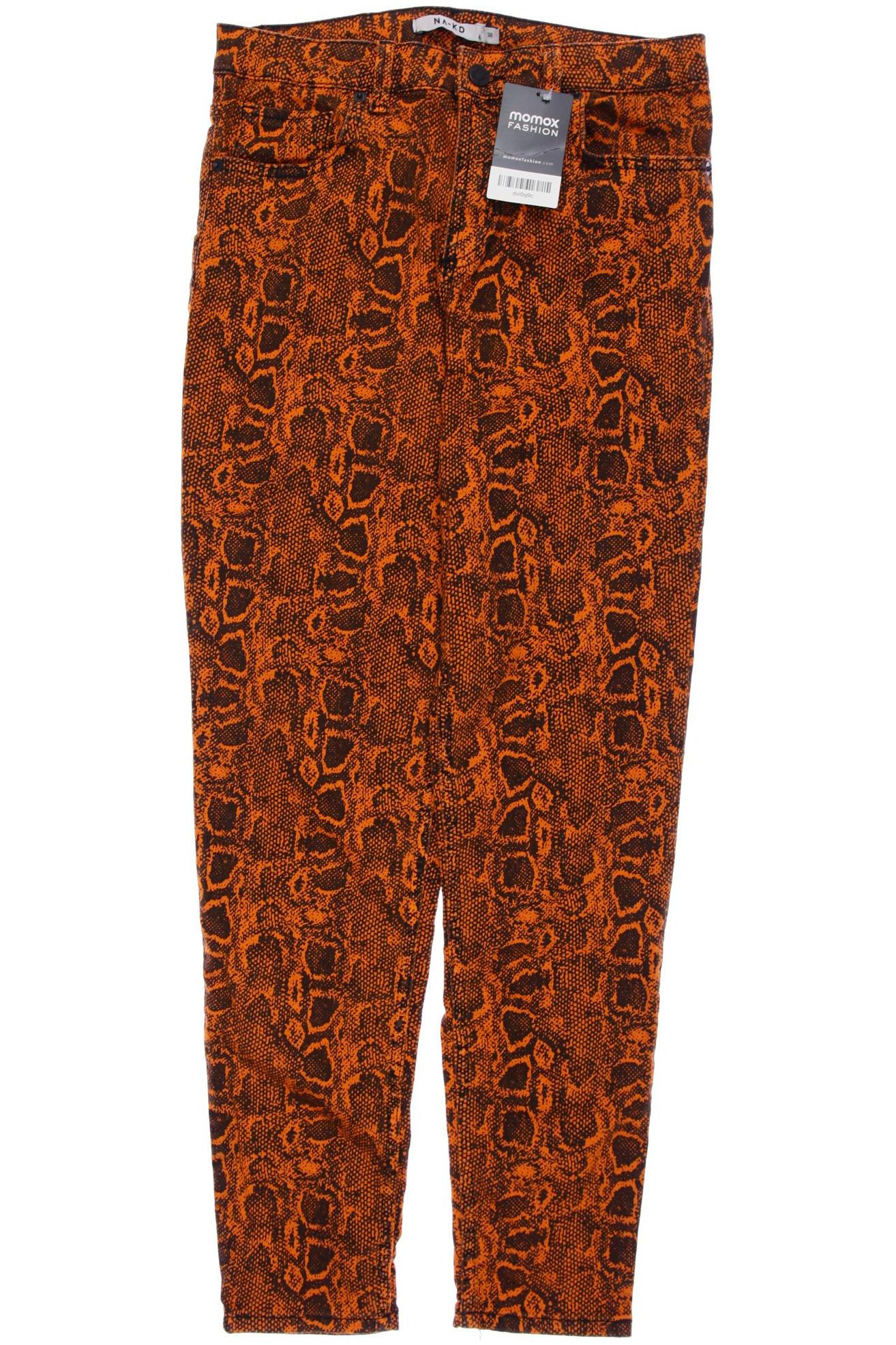 NA-KD Damen Stoffhose, orange von NA-KD