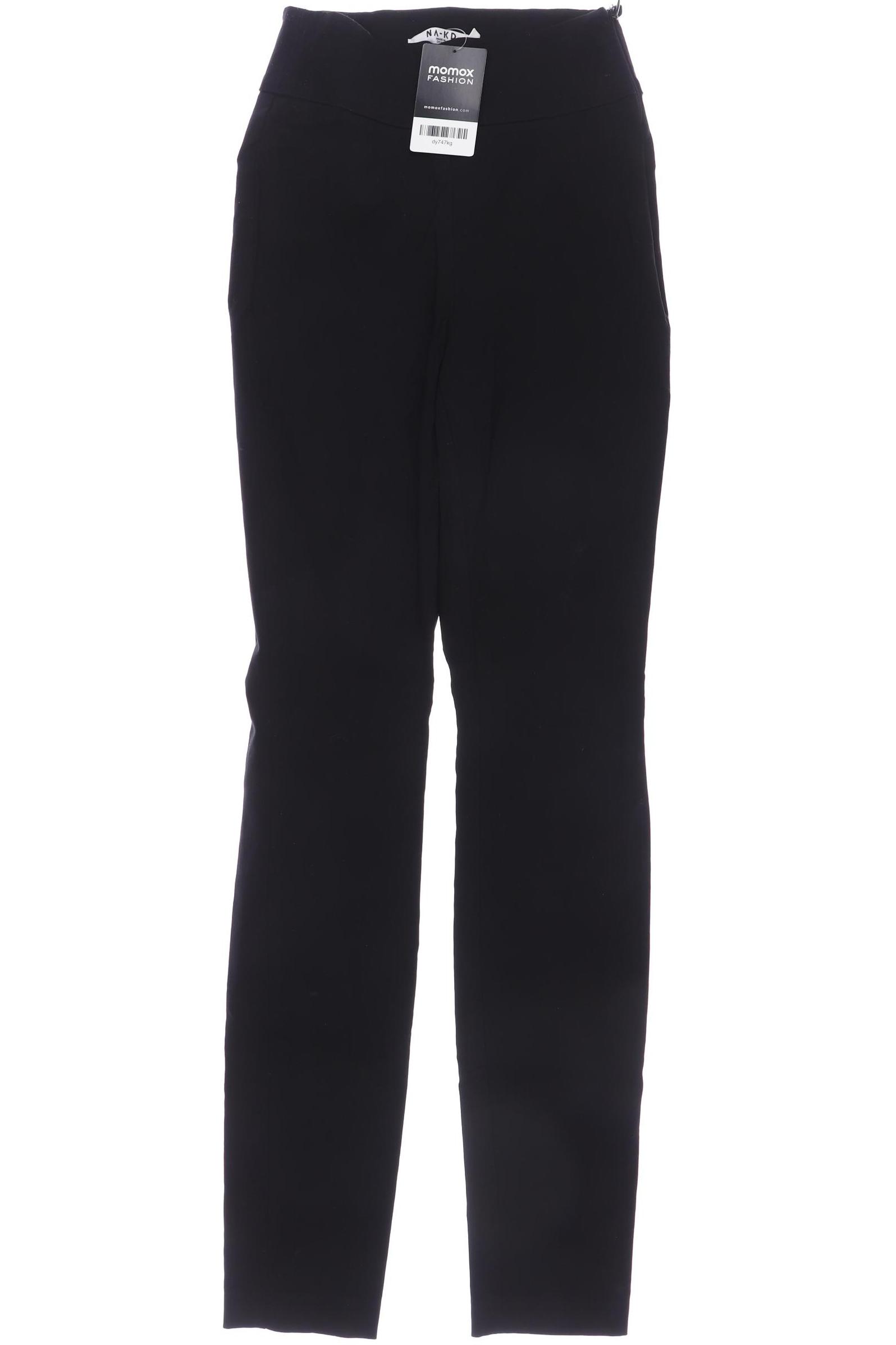 NA-KD Damen Stoffhose, schwarz von NA-KD