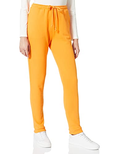 NA-KD Damen Sweatpants Trainingshose, Orange, XS von NA-KD