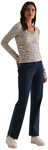 NA-KD Damen Wide Leg Highwaist Denim Jeans, Mehrfarbig, 32 NA-KD Damen Wide Leg Highwaist Denim Jeans, Mehrfarbig, 32 von NA-KD