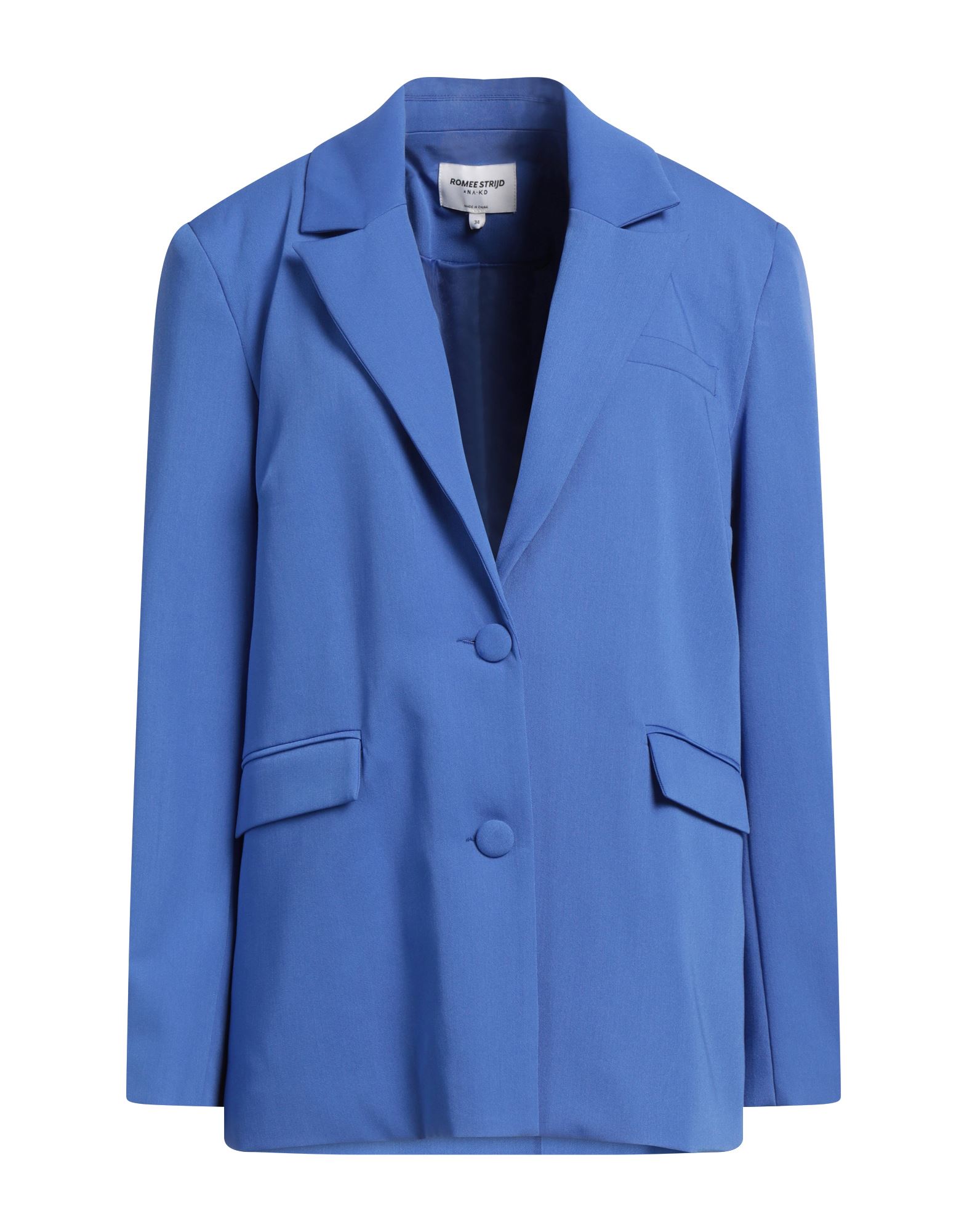 NA-KD Blazer Damen Blau von NA-KD