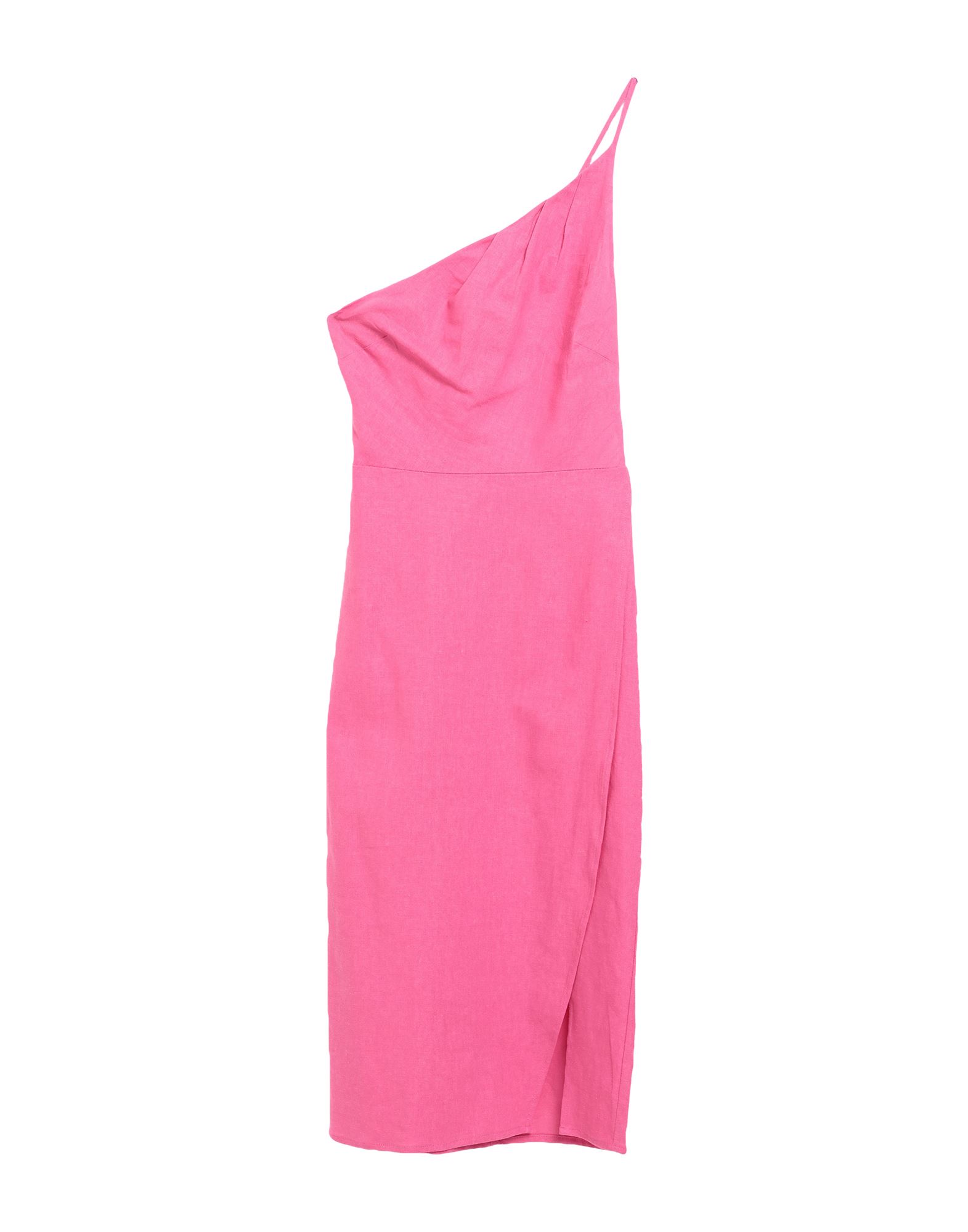 NA-KD Midi-kleid Damen Fuchsia von NA-KD