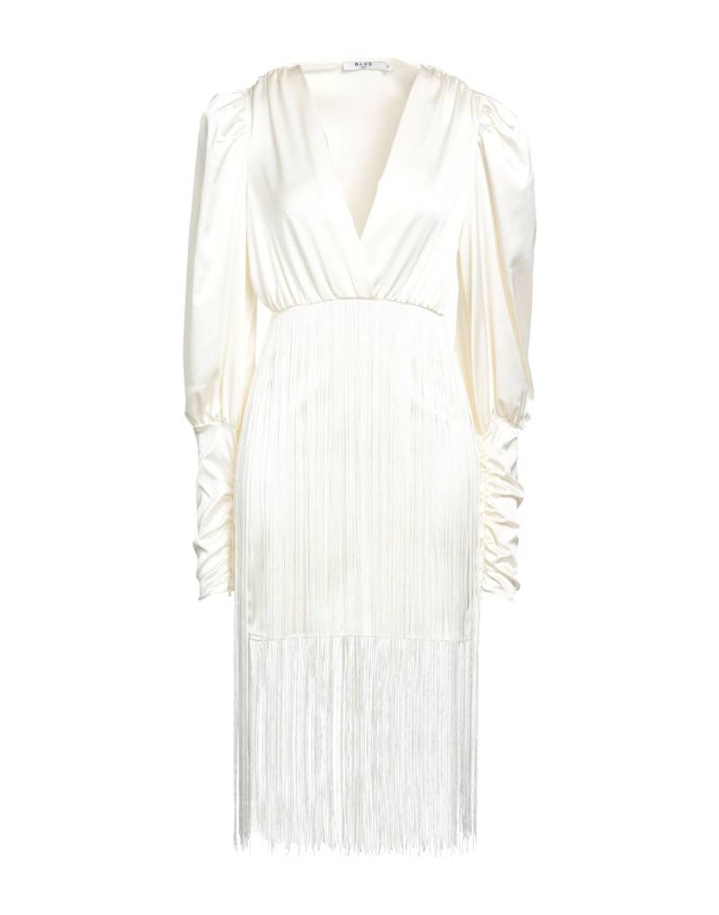 NA-KD Midi-kleid Damen Weiß von NA-KD