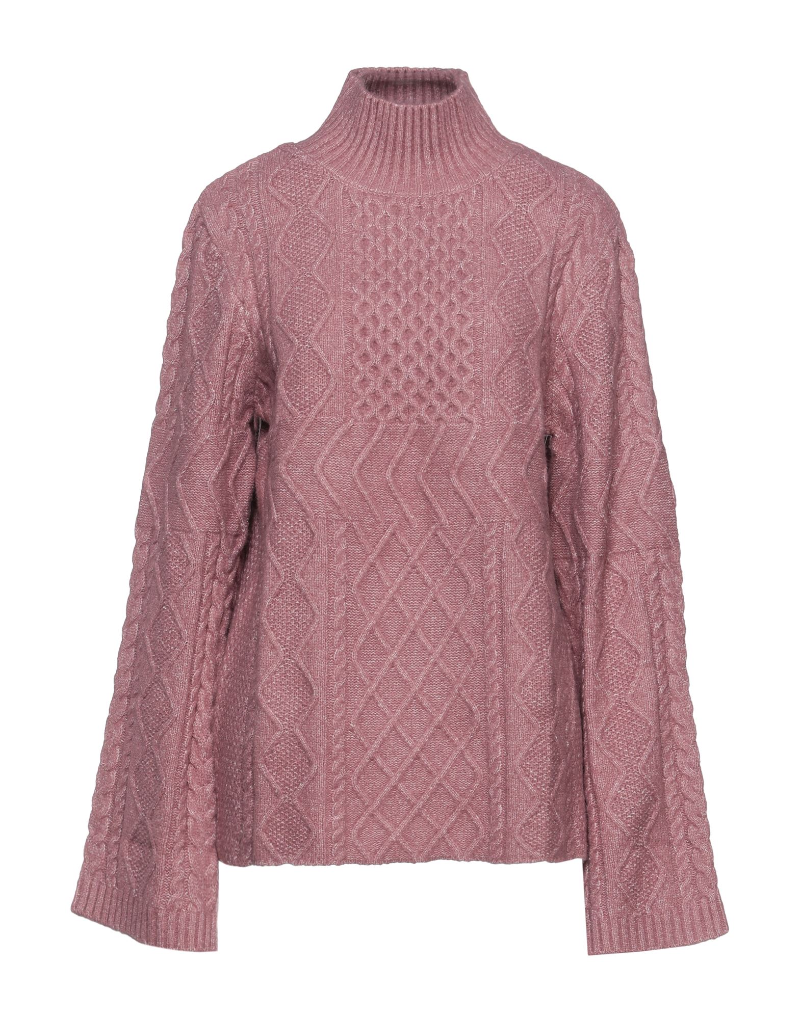 NA-KD Rollkragenpullover Damen Antikrosa von NA-KD