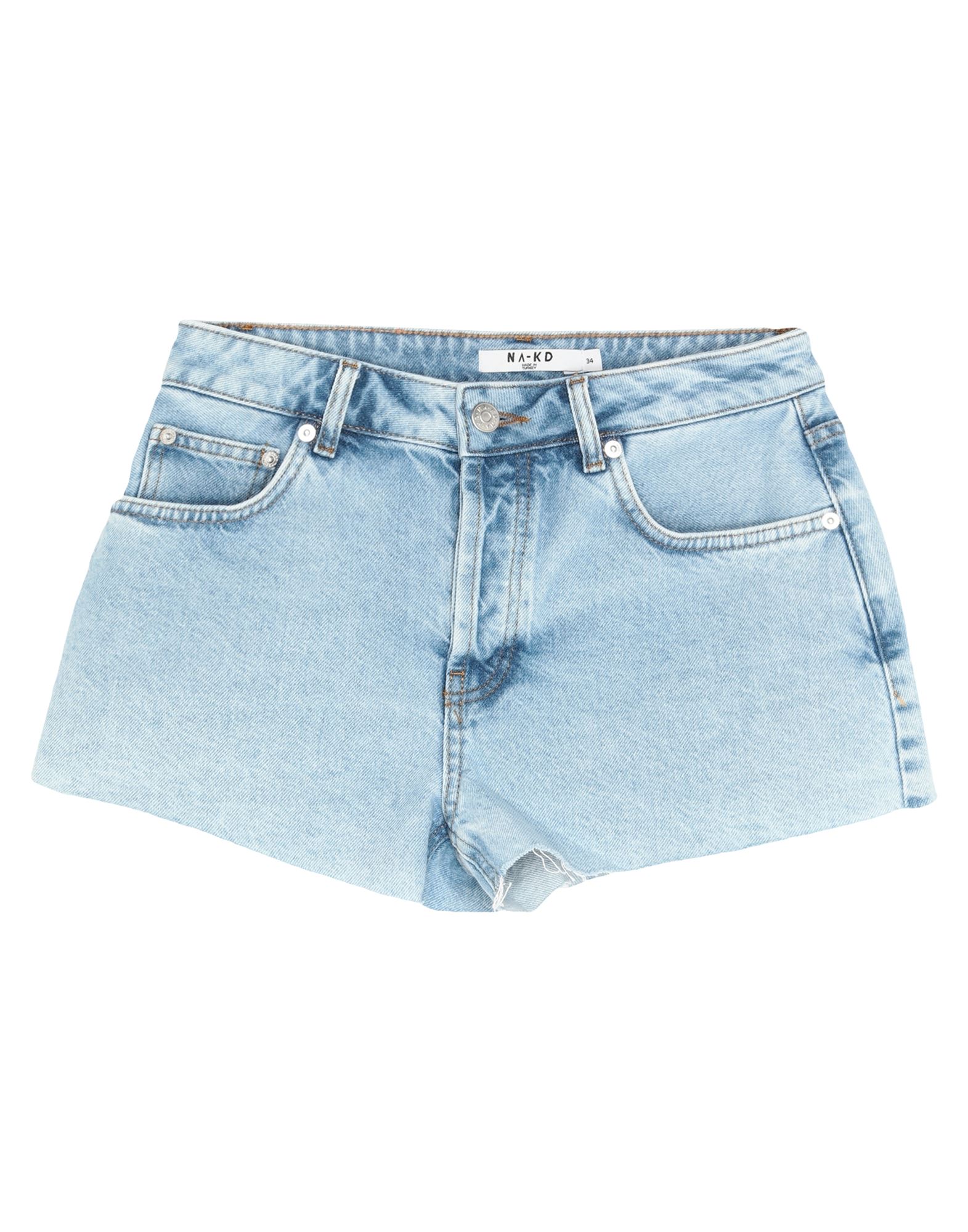 NA-KD Jeansshorts Damen Blau von NA-KD