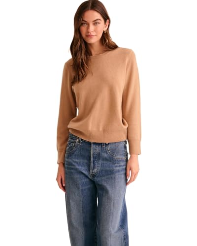 NAADAM Damen The Original Cashmere Crewneck Sweater, Camel von NAADAM