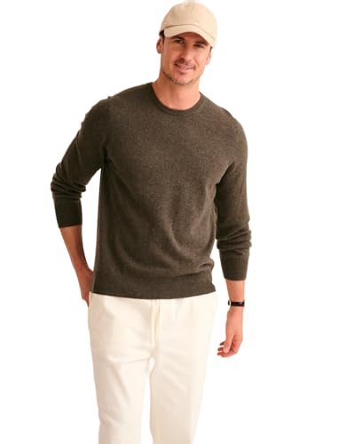 NAADAM Herren The Original Cashmere Crewneck Sweater, Oliv/Blatt für mich (Leaf It to Me), XX-Large von NAADAM