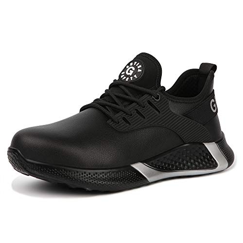 NACKINg S3 Sicherheitsschuhe Herren Leicht Wasserdicht Arbeitsschuhe Damen rutschfest Schutzschuhe Stahlkappe Sneaker 37-46 von NACKINg