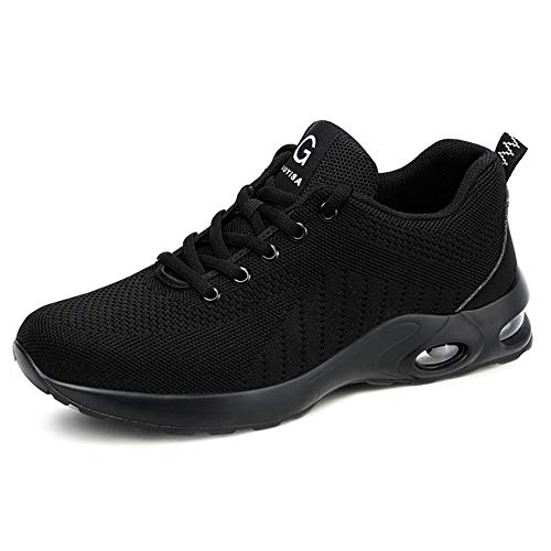 NACKINg Sicherheitsschuhe Herren S3 Leicht Atmungsaktiv Arbeitsschuhe Damen Bequem Sportlich Schutzschuhe Stahlkappenschuhe von NACKINg