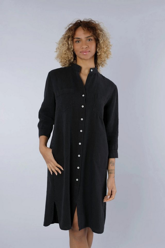 NADINE H Sommerkleid Leinenkleid BLACK von NADINE H