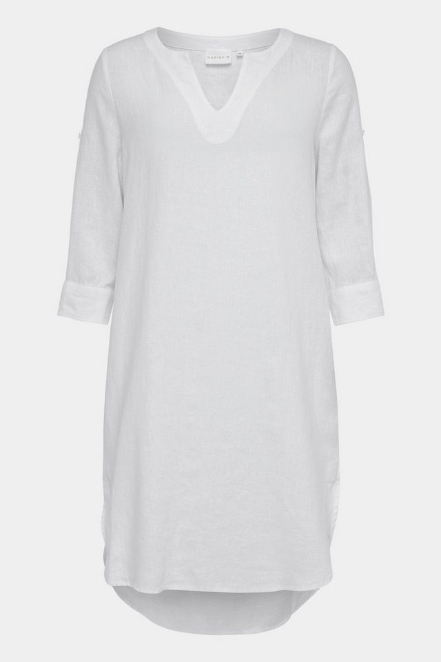 NADINE H Sommerkleid Nadine H Sommerkleid mit 3/4-Ärmeln - WHITE von NADINE H
