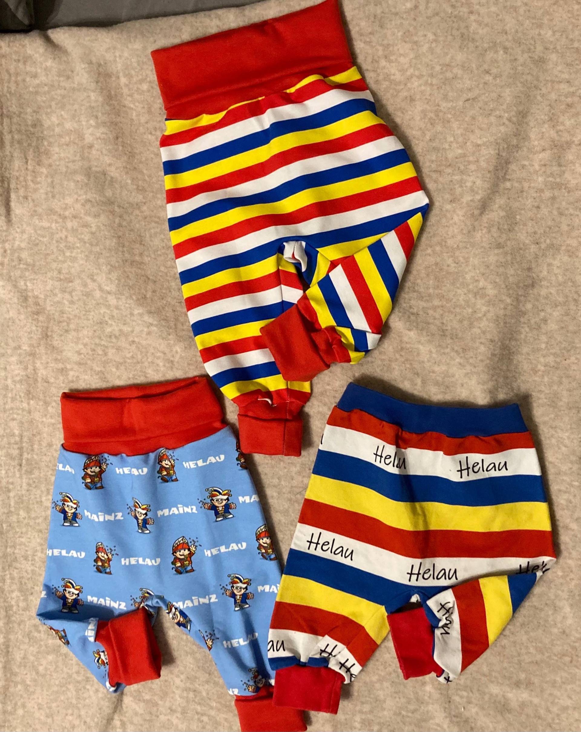 Pumphose Fastnacht Helau Hose Kinder Baby Kostüm Pumphose Fastnacht Helau Hose Kinder Baby Kostüm von NAEHZAUBERjenny