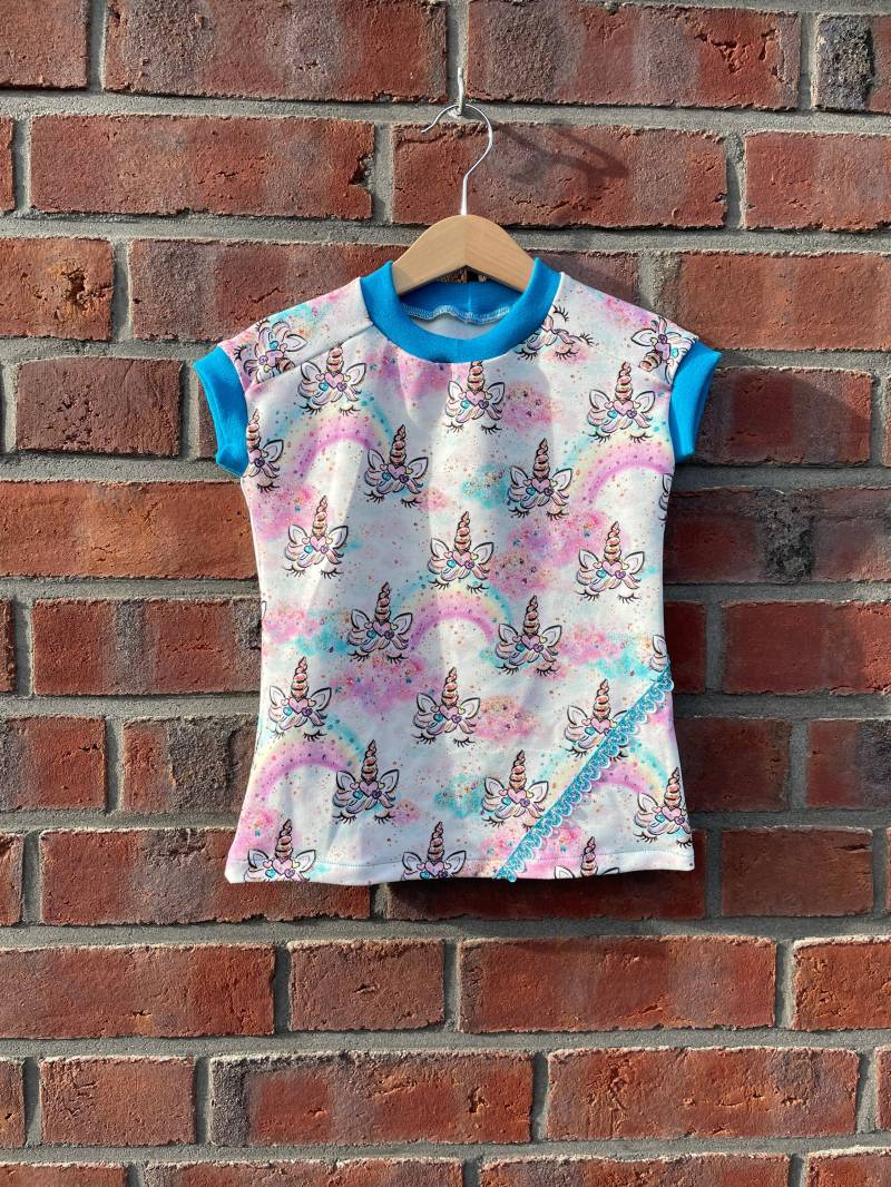 T-Shirt Gr. 98 Mädchen Einhorn Unicorn von NAEHssaDE
