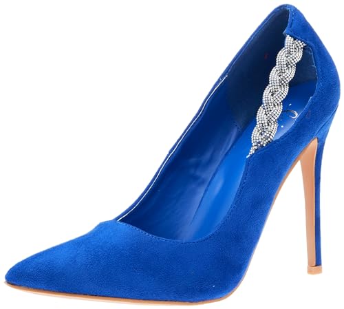 NAEMI Damen Pumps mit Kristallverzierung, 41 EU von NAEMI