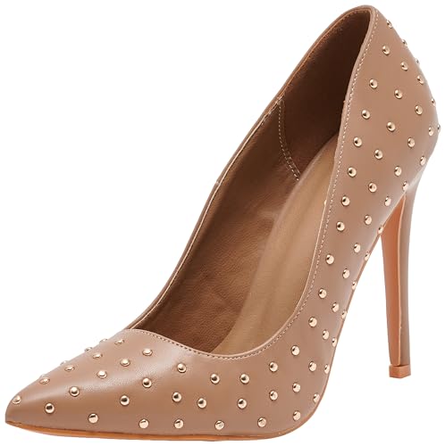 NAEMI Damen Pumps mit Nieten, 39 EU von NAEMI