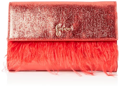 NAEMI Women's Abendtasche Damen Clutch, Rot von NAEMI