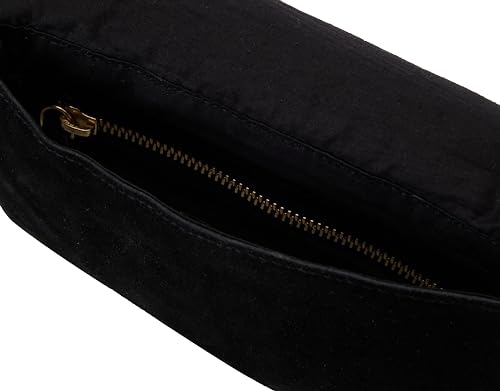 NAEMI Women's Abendtasche Damen Clutch, Schwarz Gold von NAEMI