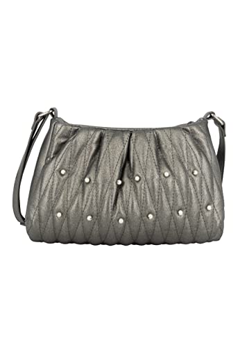 NAEMI Women's Clutch/Abendtasche, DUNKELSILBER von NAEMI