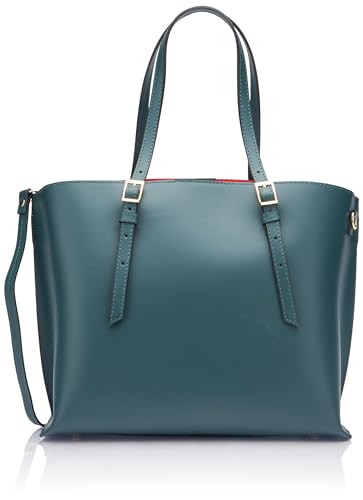 NAEMI Women's Damen Handtasche, Petrolgrün von NAEMI