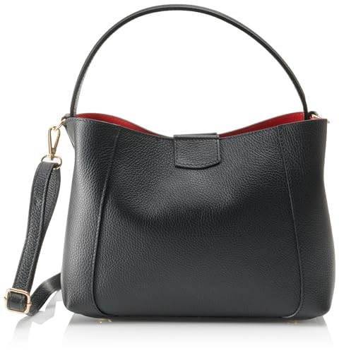 NAEMI Women's Damen Handtasche, Schwarz von NAEMI