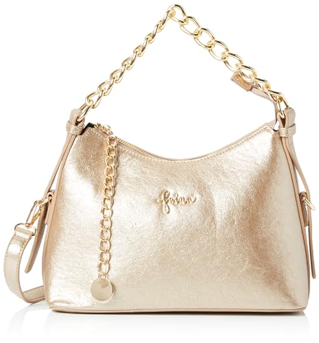 NAEMI Women's Damen Schultertasche, Dunkelgold von NAEMI