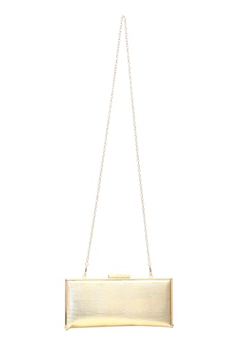 NAEMI Women's Handtasche Bag Clutch, Gold von NAEMI