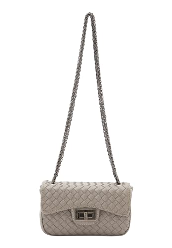 NAEMI Women's Handtasche Bag Clutch, Grau von NAEMI