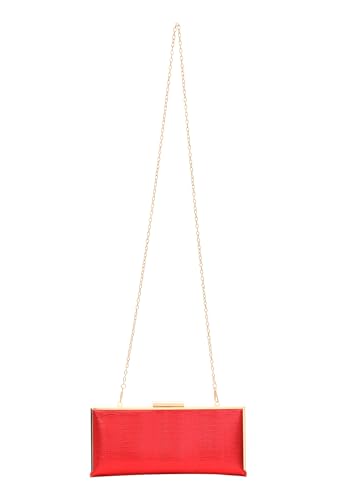 NAEMI Women's Handtasche Bag Clutch, ROT von NAEMI