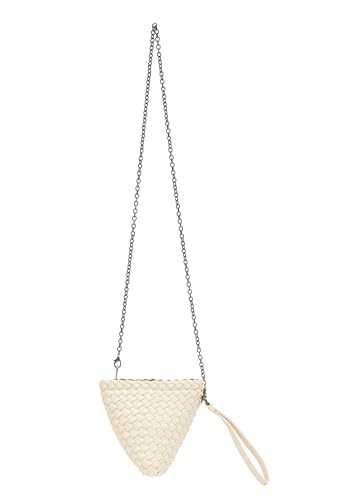 NAEMI Women's Handtasche Bag Clutch, Wollweiss von NAEMI