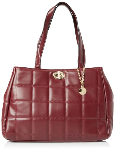 NAEMI Women's Handtasche Damen Shopper, KIRSCHROT von NAEMI