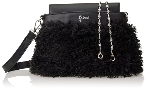 NAEMI Women's Handtasche Damen Shopper, SCHWARZ von NAEMI